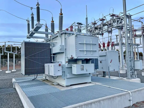 IoT Transformer Monitoring System Real Time Power Grid Health